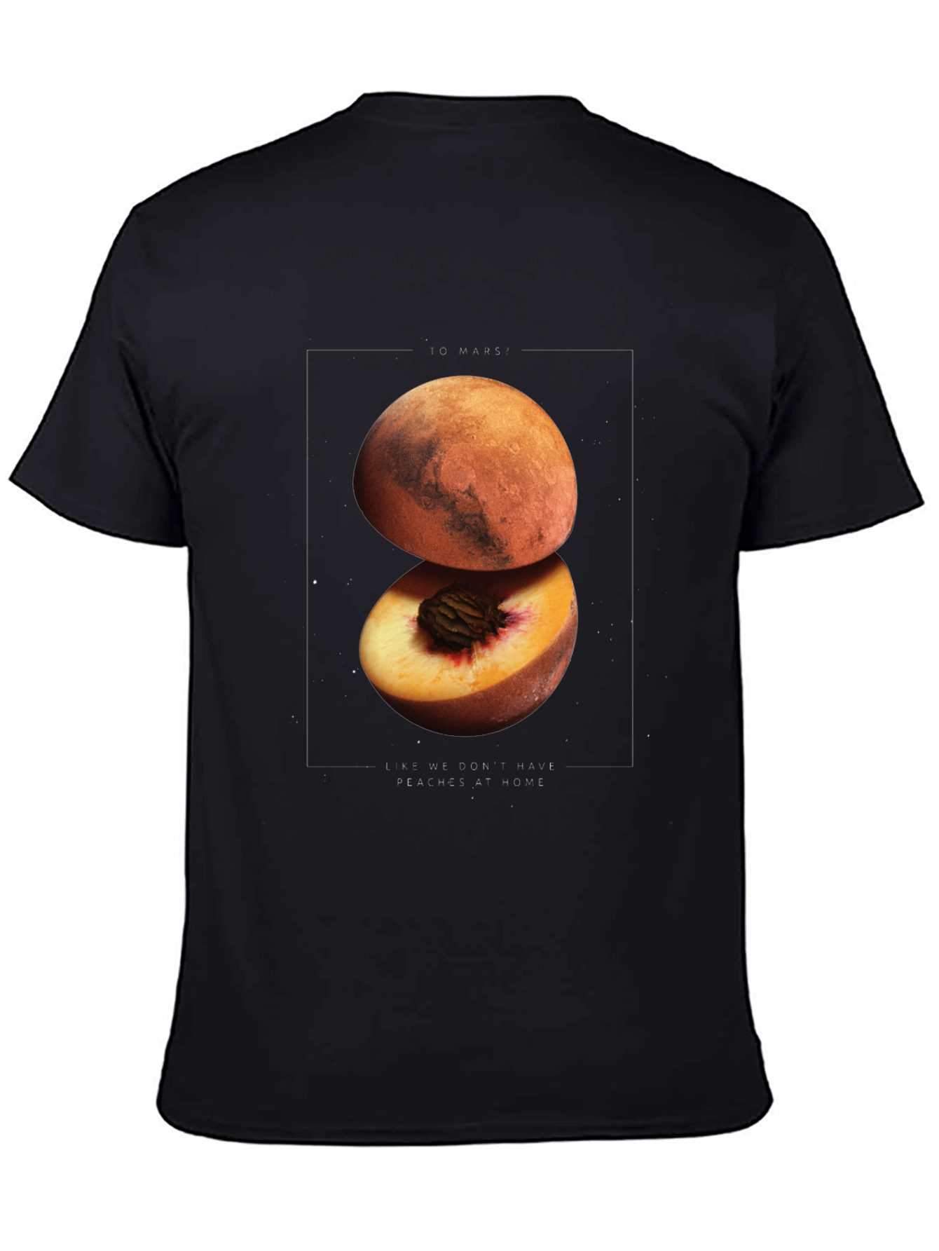 To Mars Graphic Tee - Space Peach T-Shirt