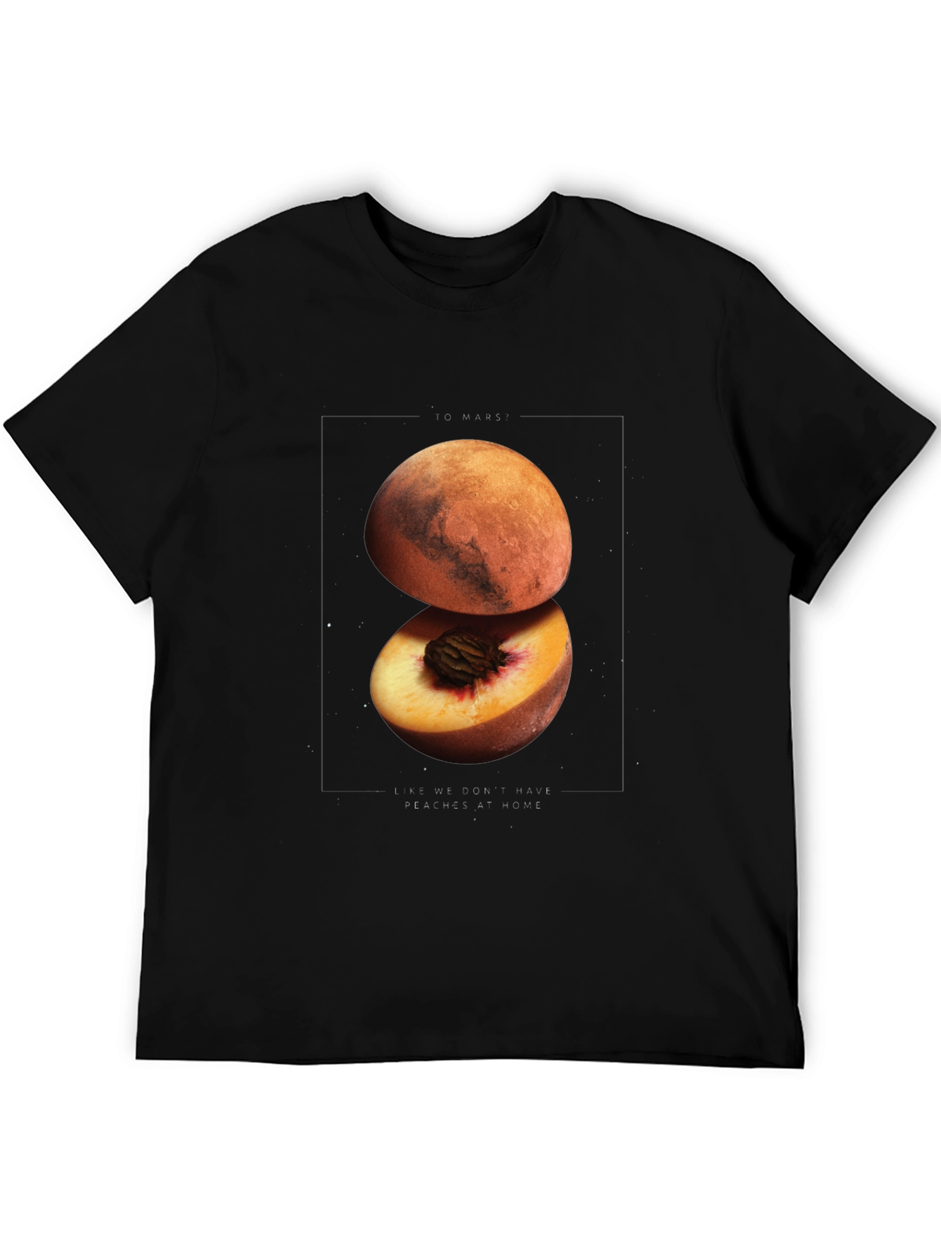 To Mars Graphic Tee - Space Peach T-Shirt