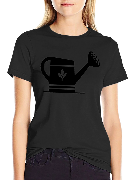 Black Watering Can Graphic Tee