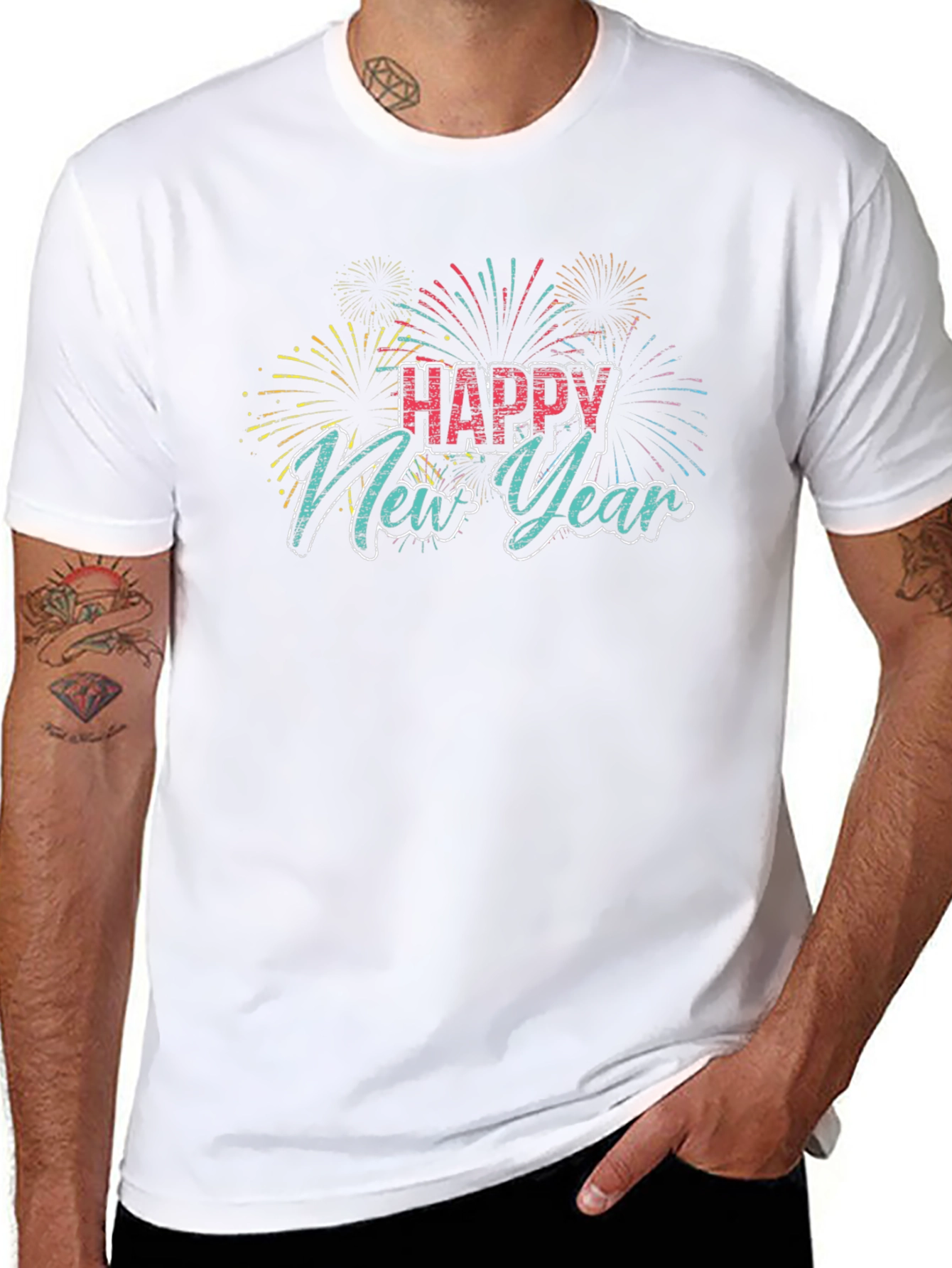Happy New Year T-Shirt - Celebration Graphic Tee