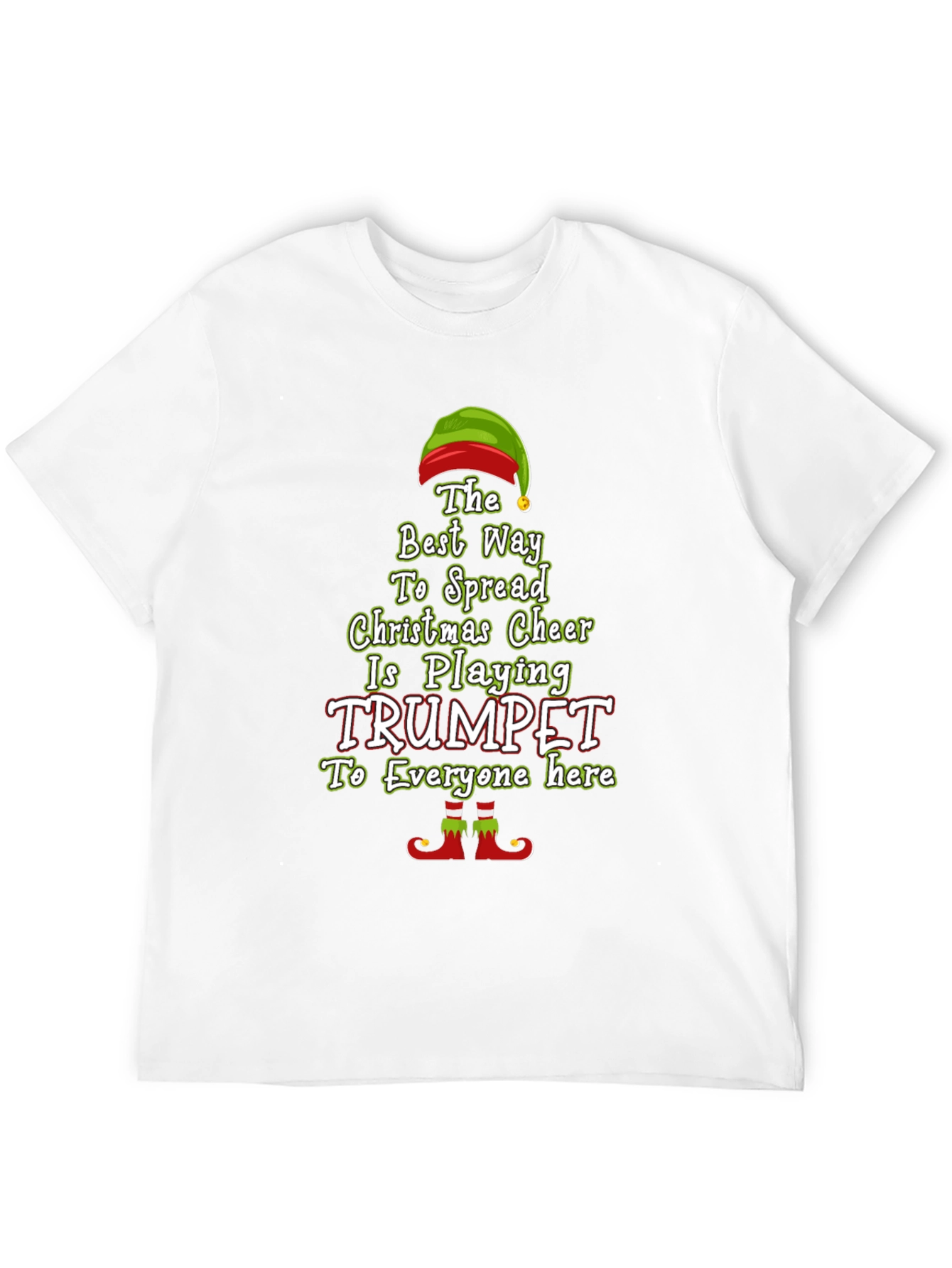 Christmas Trumpet Elf T-Shirt