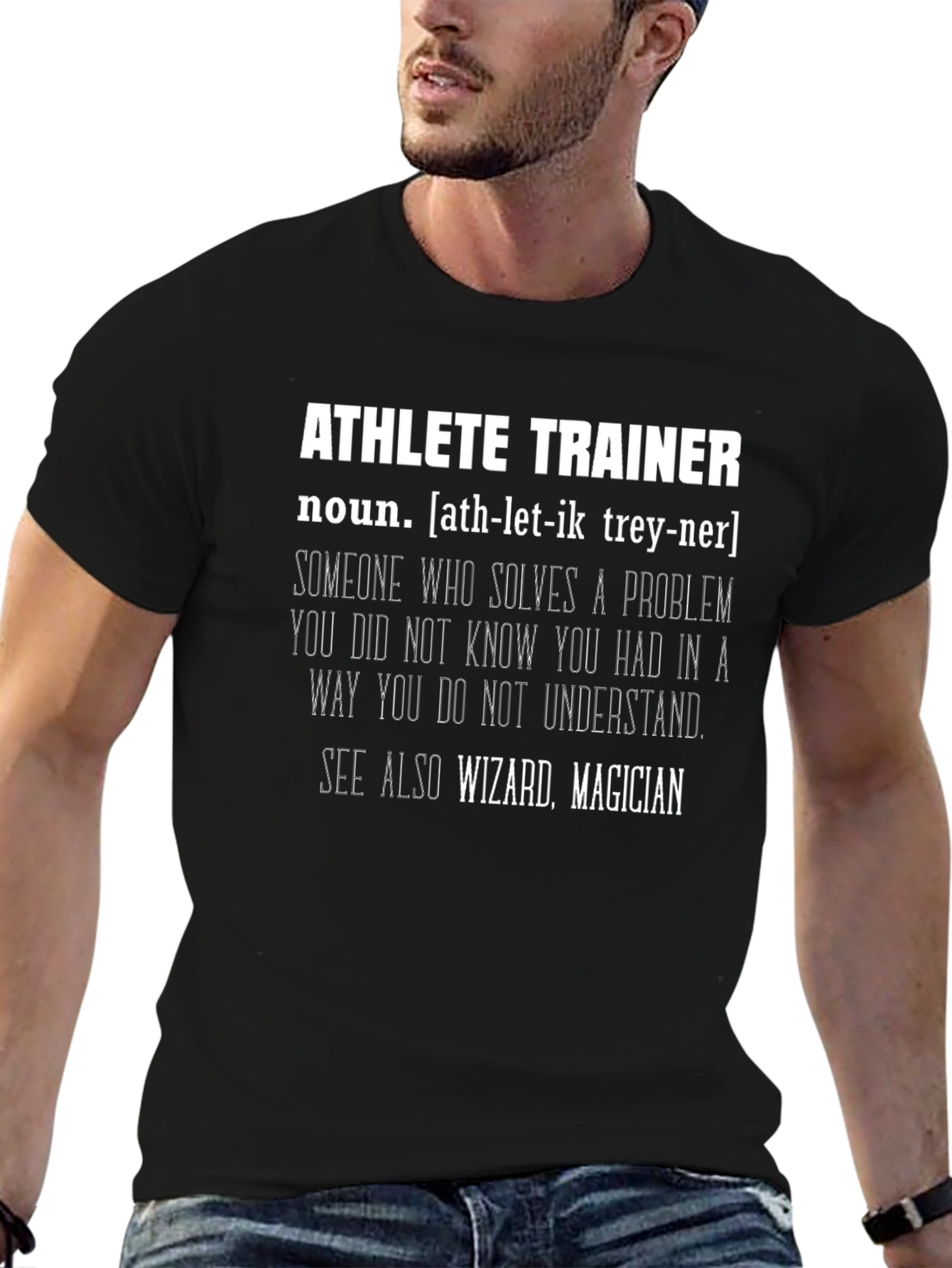 Athlete Trainer Definition T-Shirt