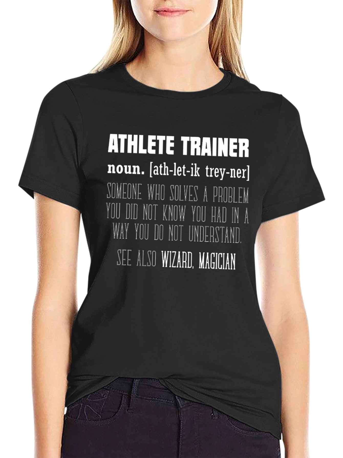 Athlete Trainer Definition T-Shirt