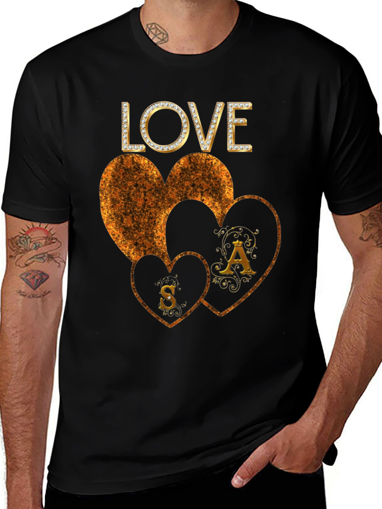 Love Hearts Graphic Tee