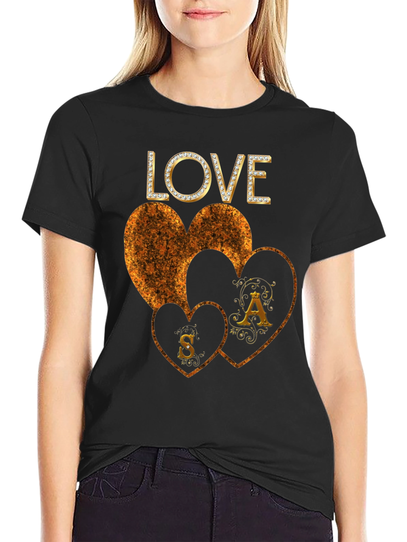 Love Hearts Graphic Tee