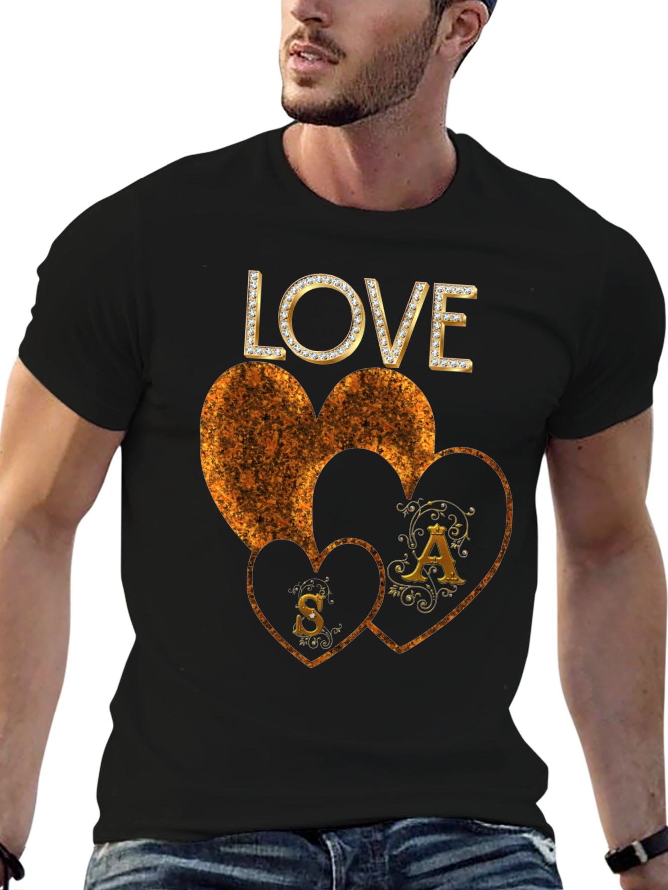 Love Hearts Graphic Tee