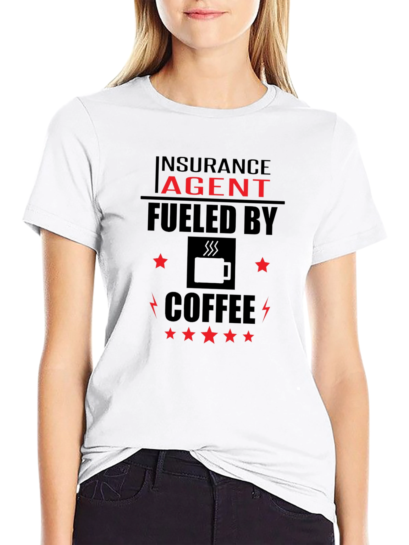 Insurance Agent Fueled By Coffee T-Shirt