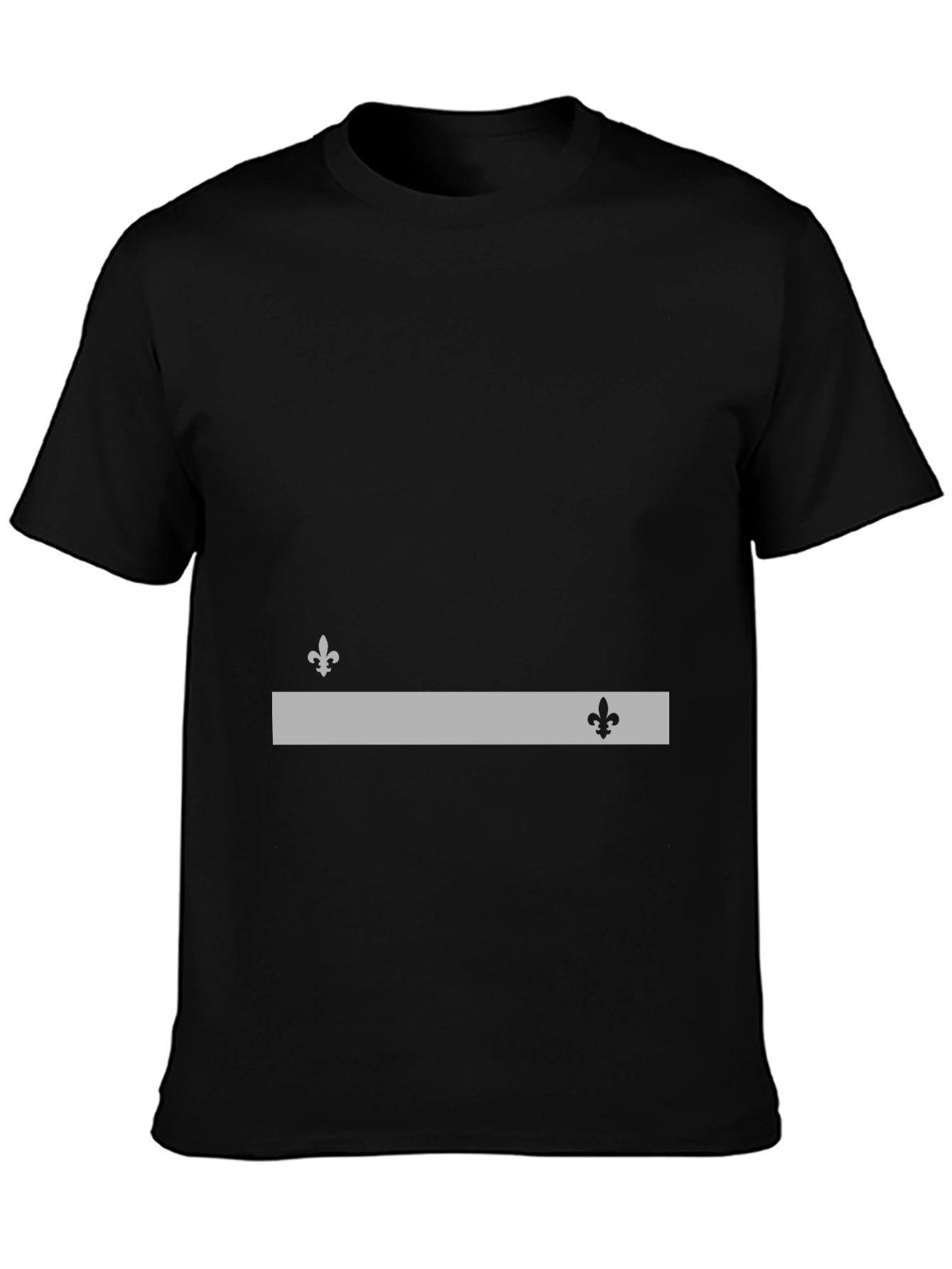 Fleur-de-lis Graphic Black T-Shirt