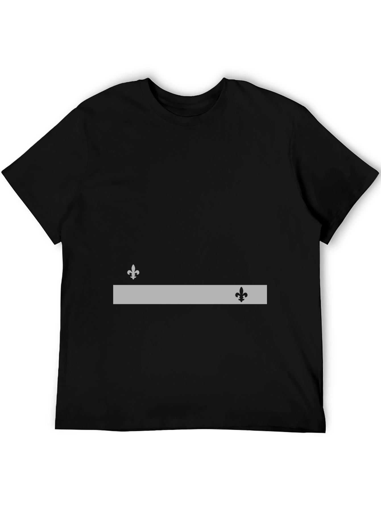 Fleur-de-lis Graphic Black T-Shirt