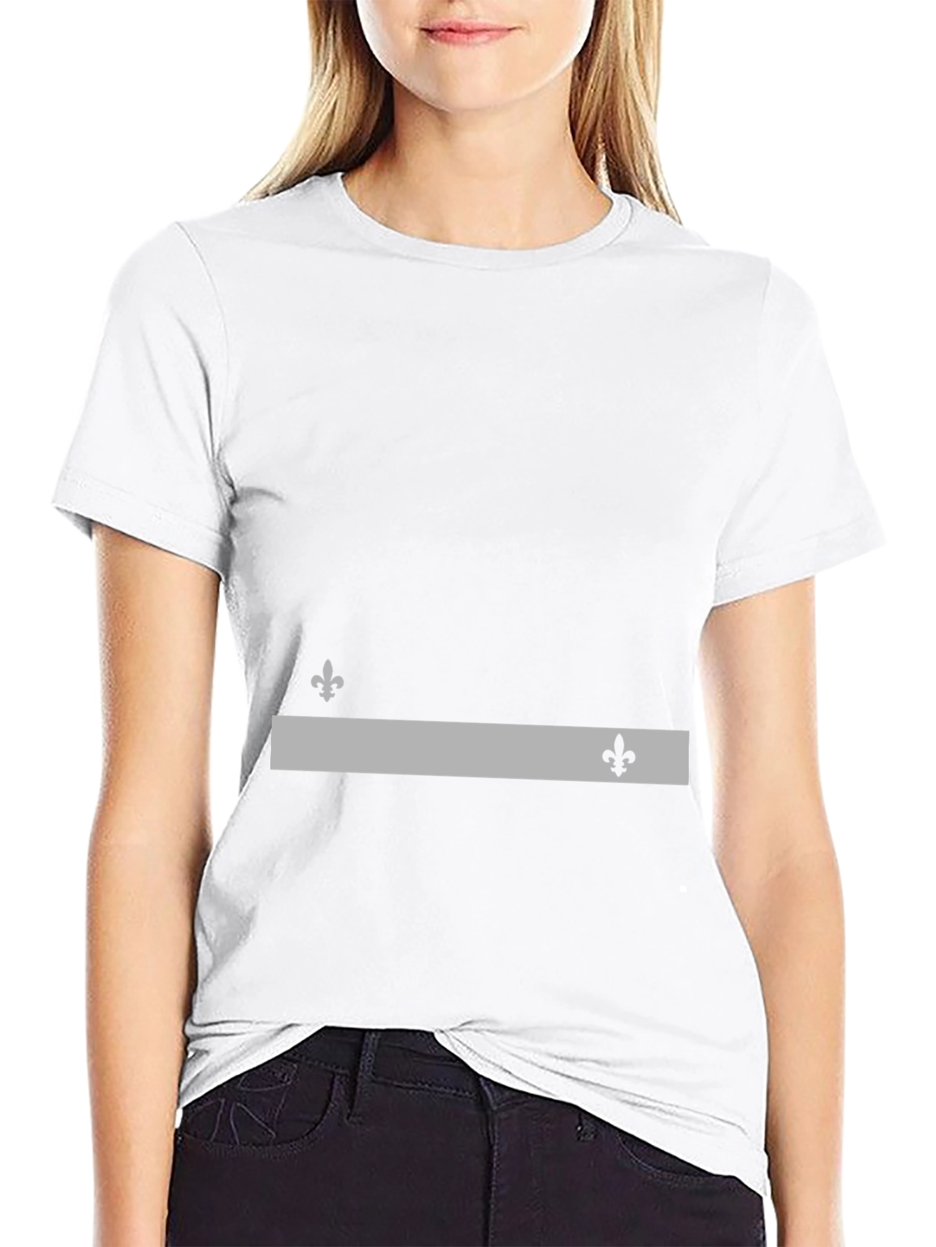 Fleur-de-lis Graphic Black T-Shirt