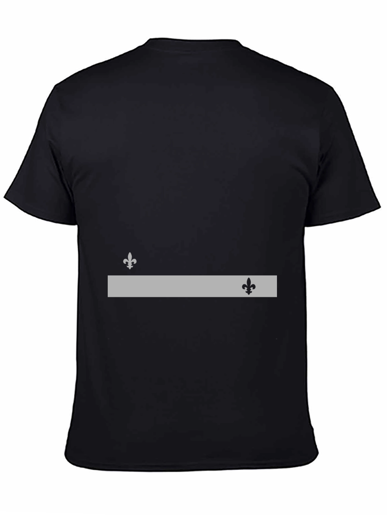 Fleur-de-lis Graphic Black T-Shirt