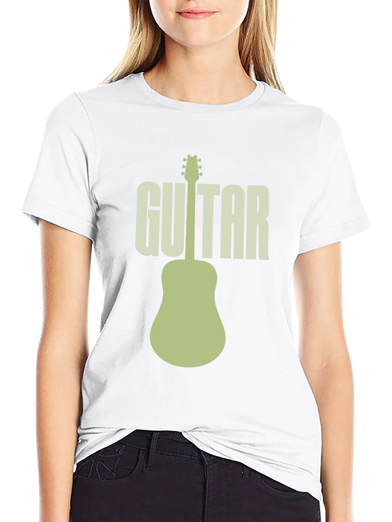 Guitar Graphic Tee - Musician T-Shirt