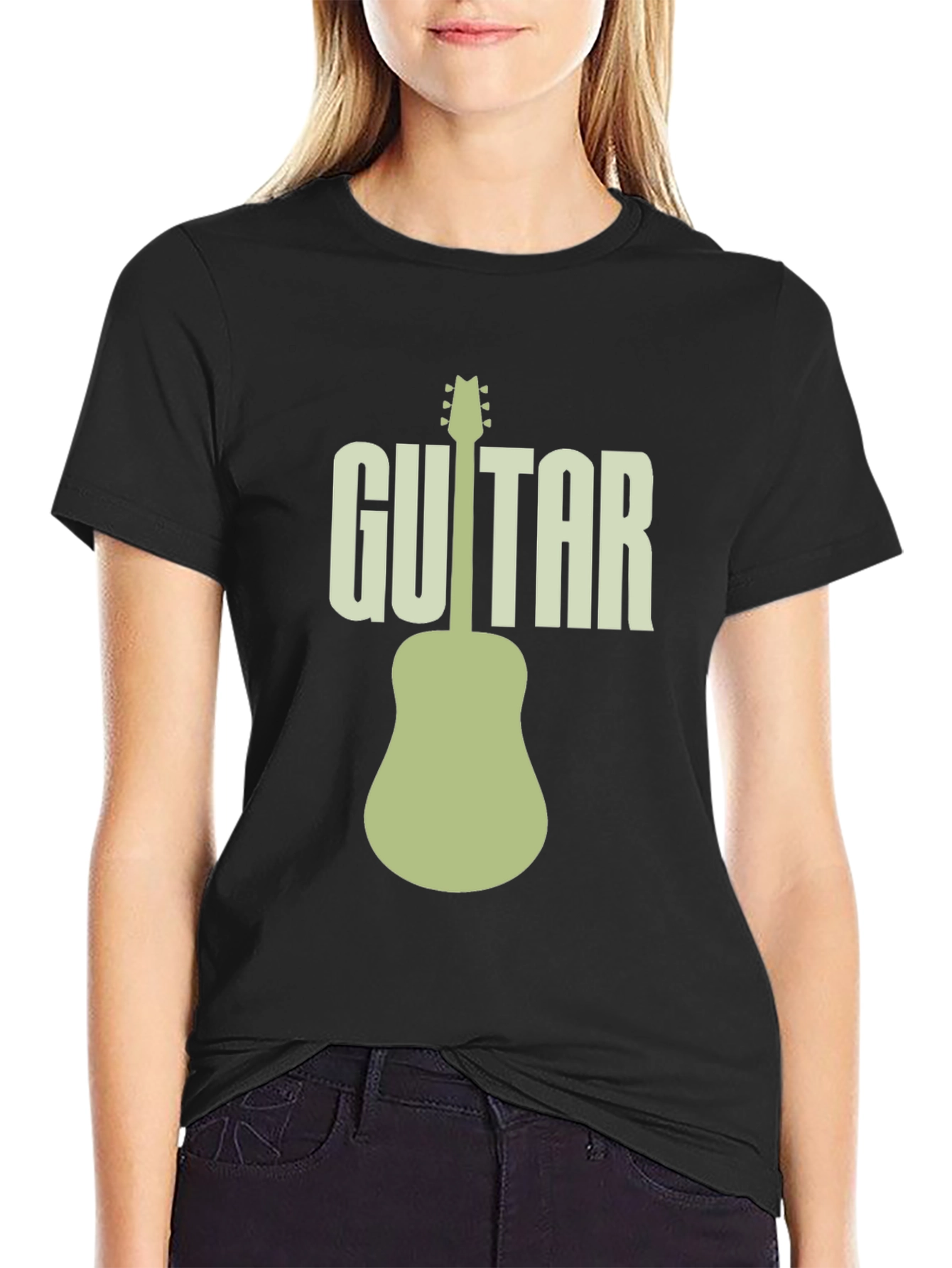 Guitar Graphic Tee - Musician T-Shirt