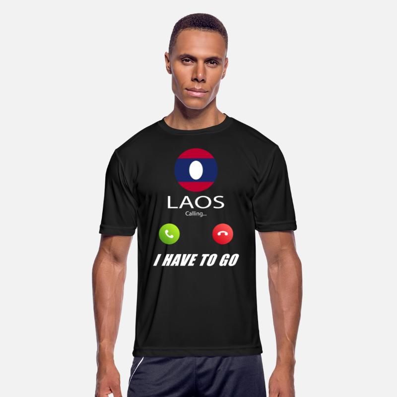 Laos is calling Is calling Flag Saying