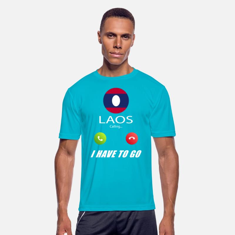 Laos is calling Is calling Flag Saying