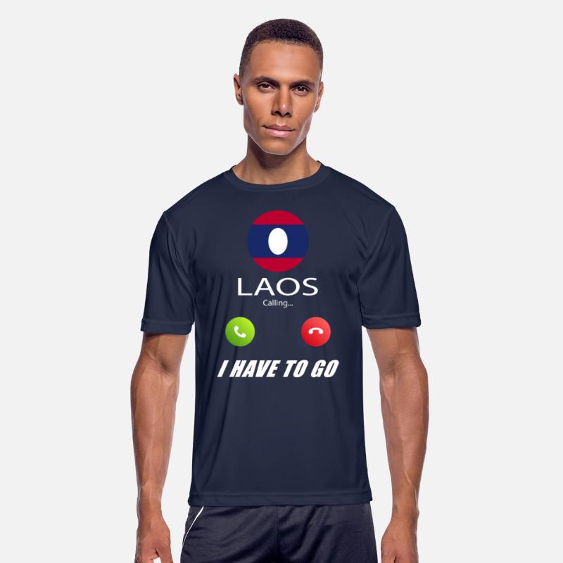 Laos is calling Is calling Flag Saying