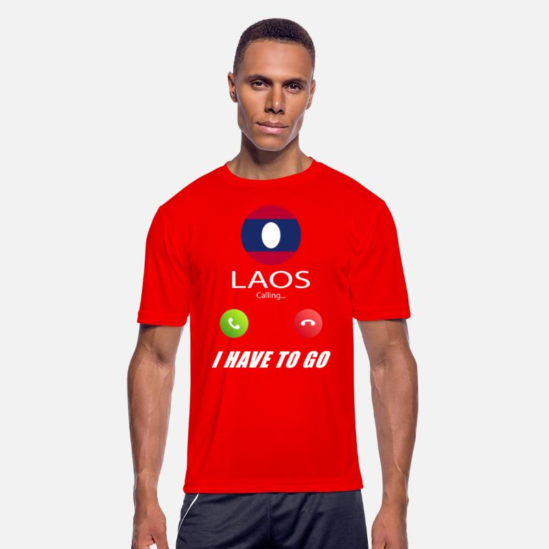 Laos is calling Is calling Flag Saying