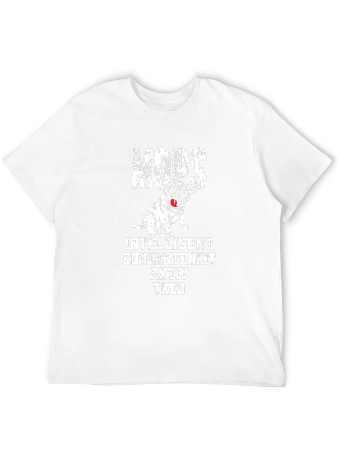 Pug Dog T-Shirt - Intelligent Active Loyal