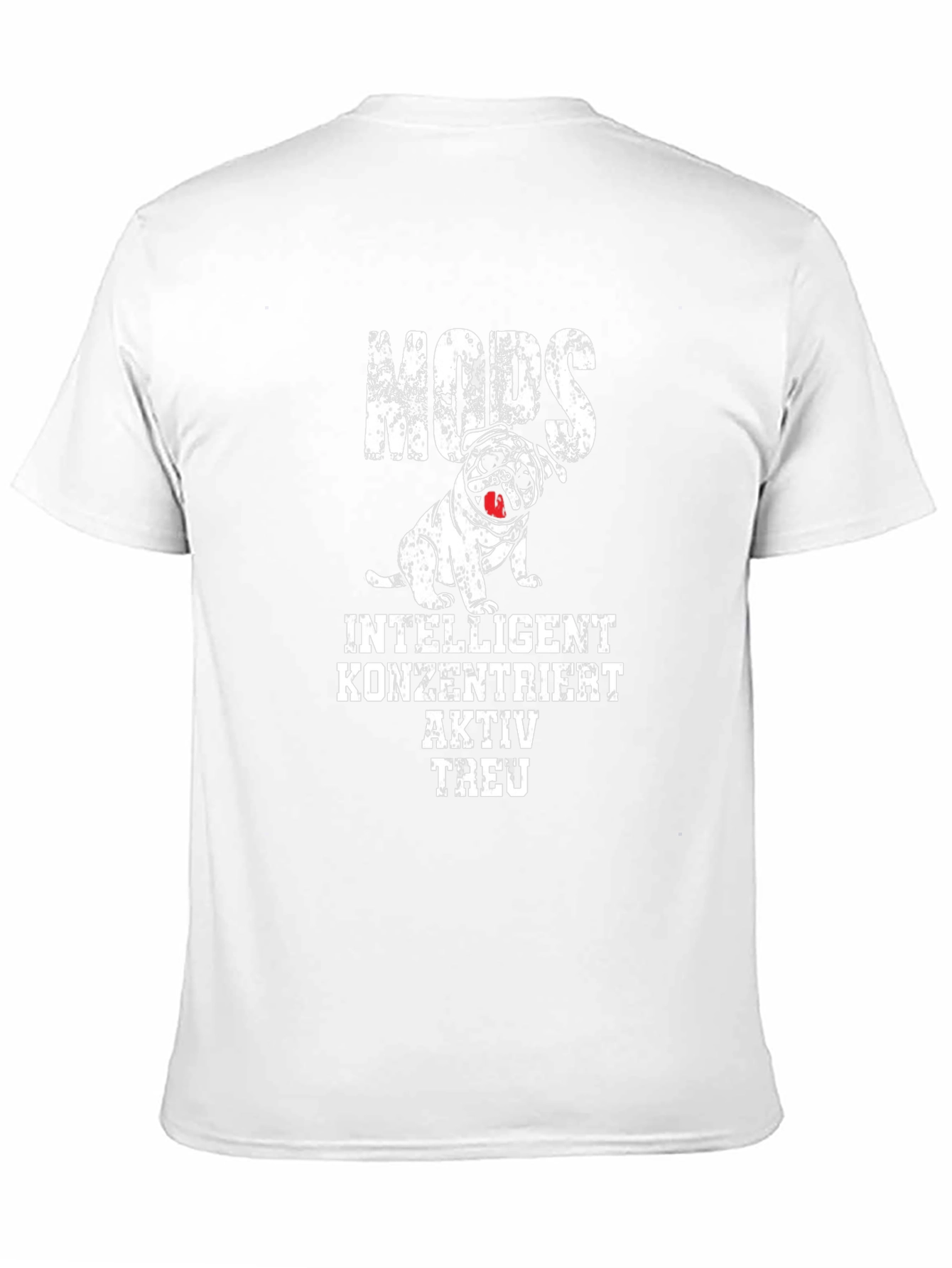 Pug Dog T-Shirt - Intelligent Active Loyal