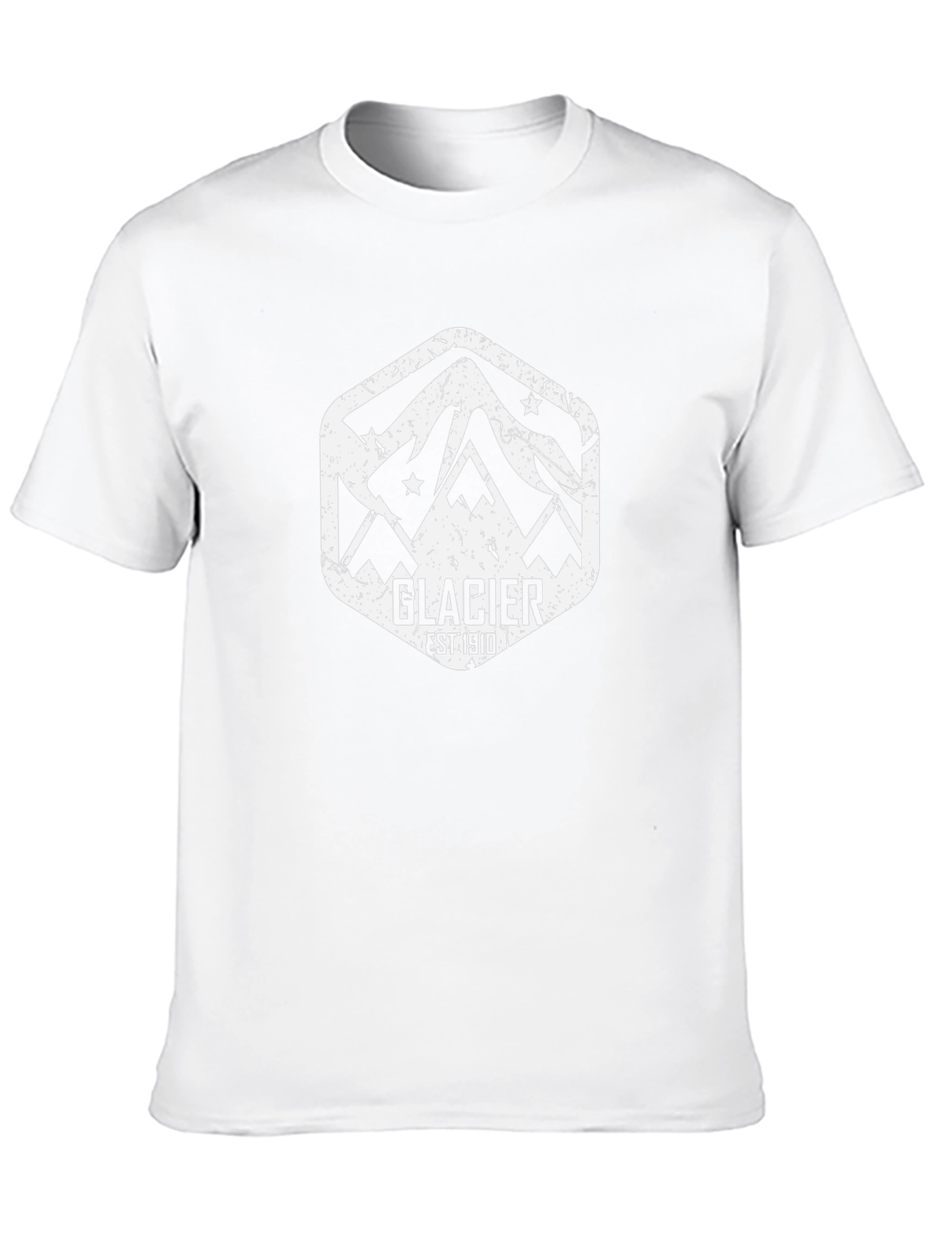 Glacier National Park T-Shirt - Black Graphic Tee