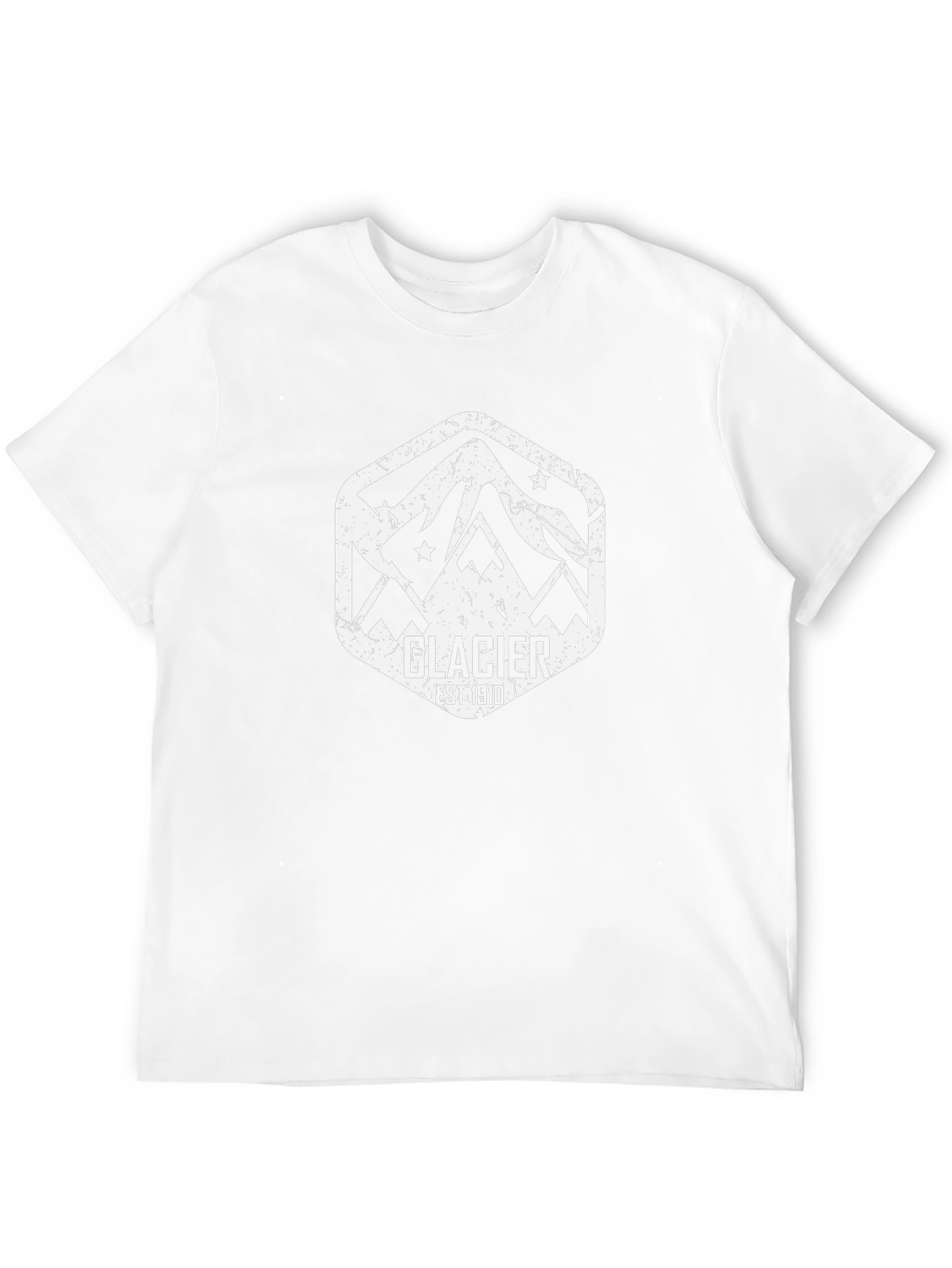 Glacier National Park T-Shirt - Black Graphic Tee