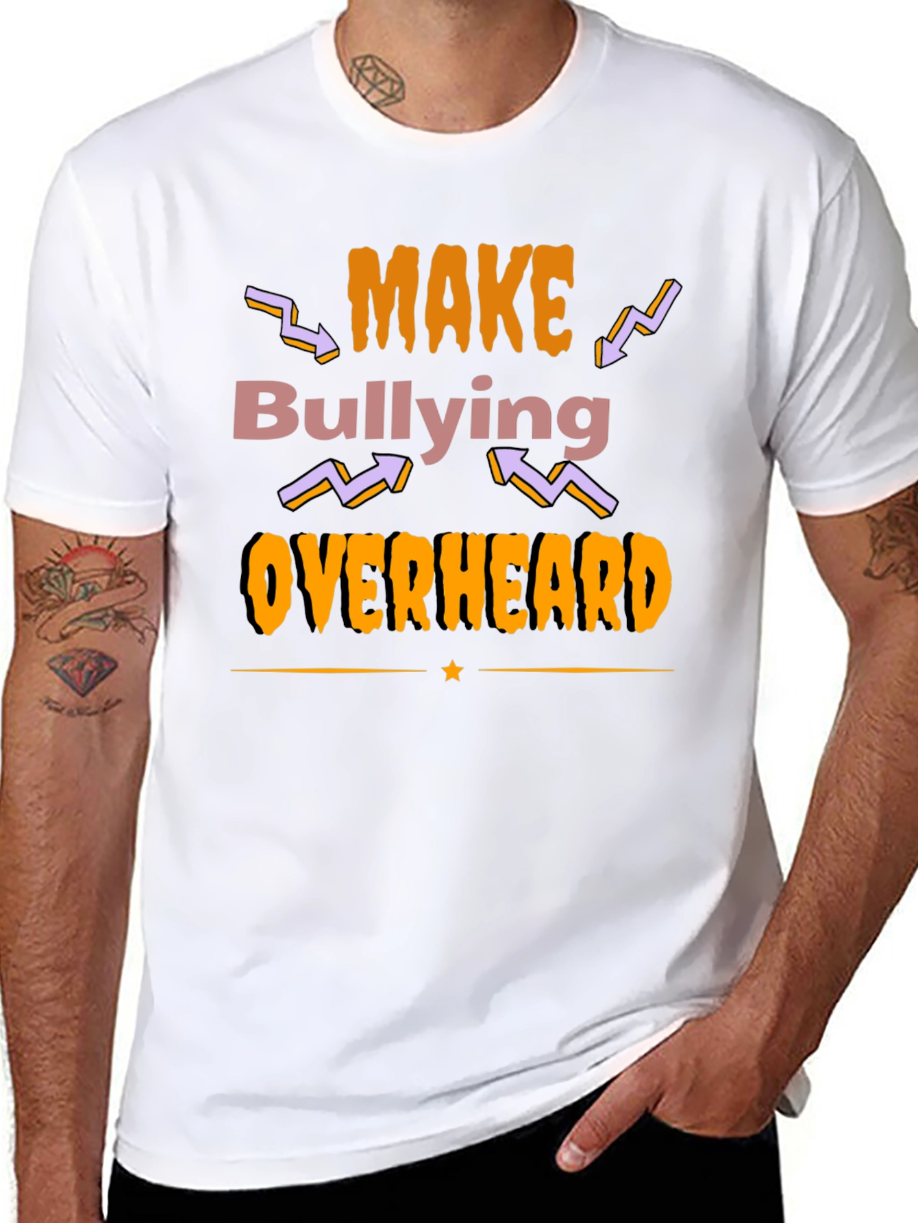 Make Bullying Overheard Graphic T-Shirt