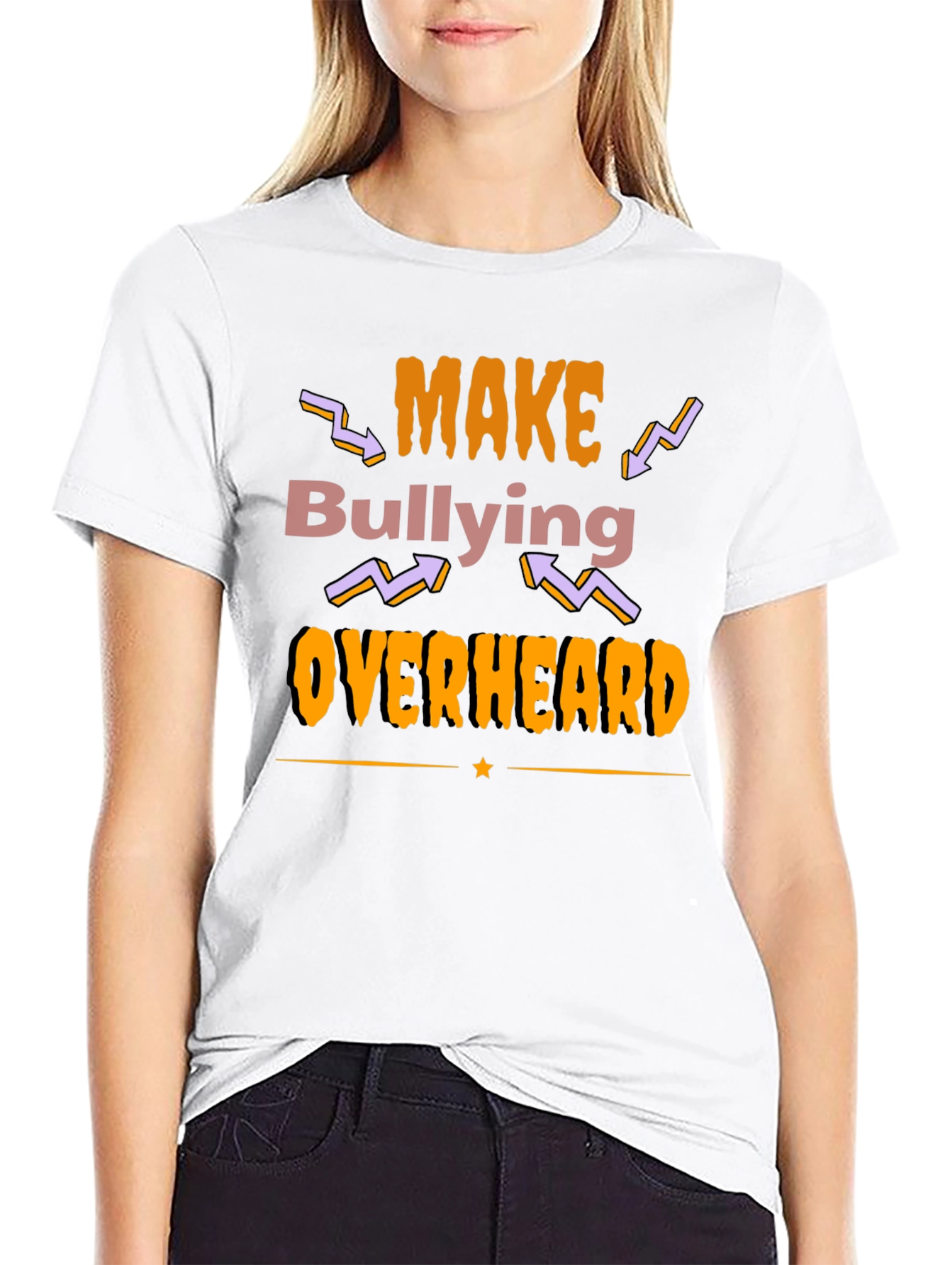 Make Bullying Overheard Graphic T-Shirt