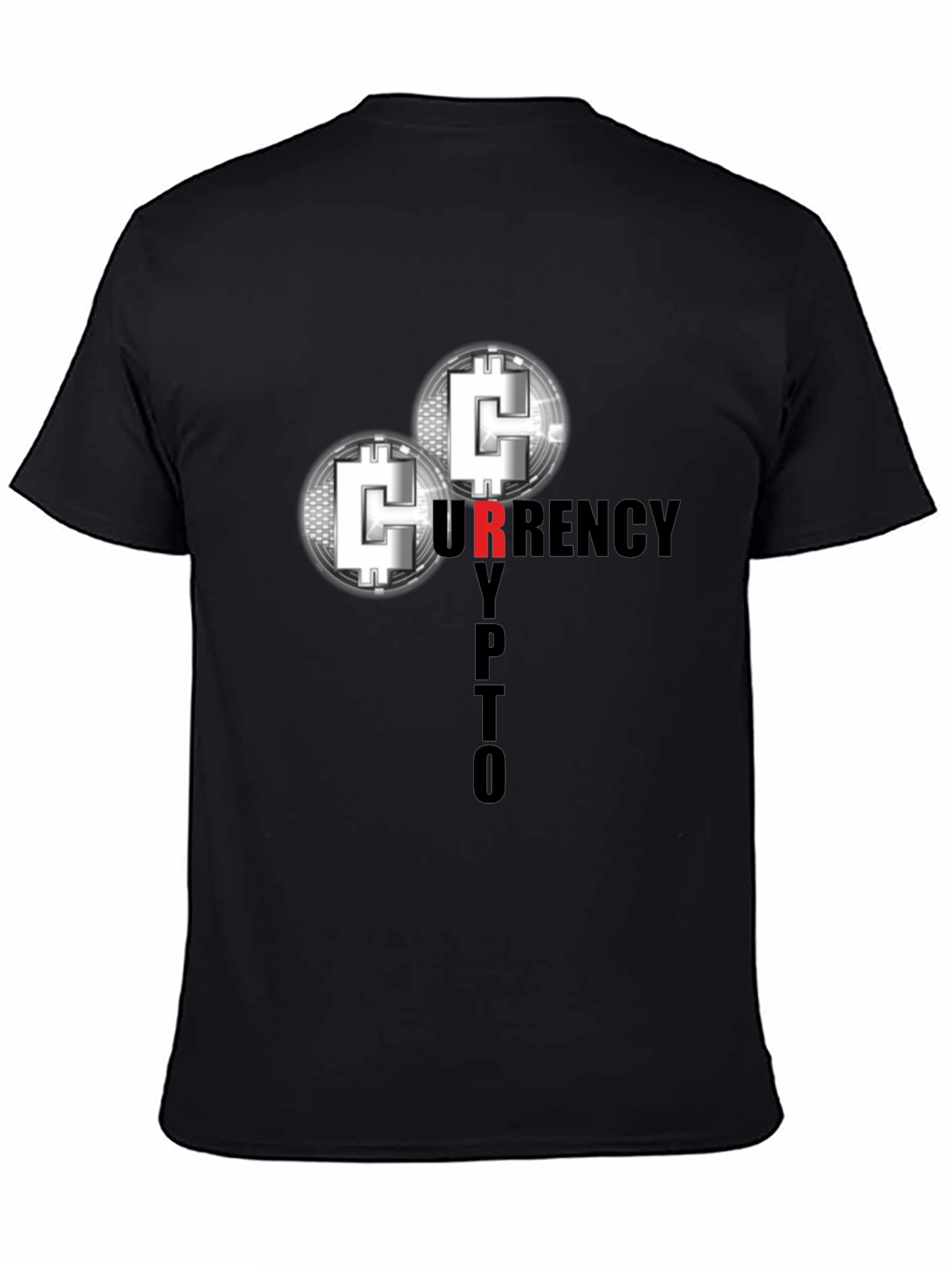 Crypto Currency Black T-Shirt