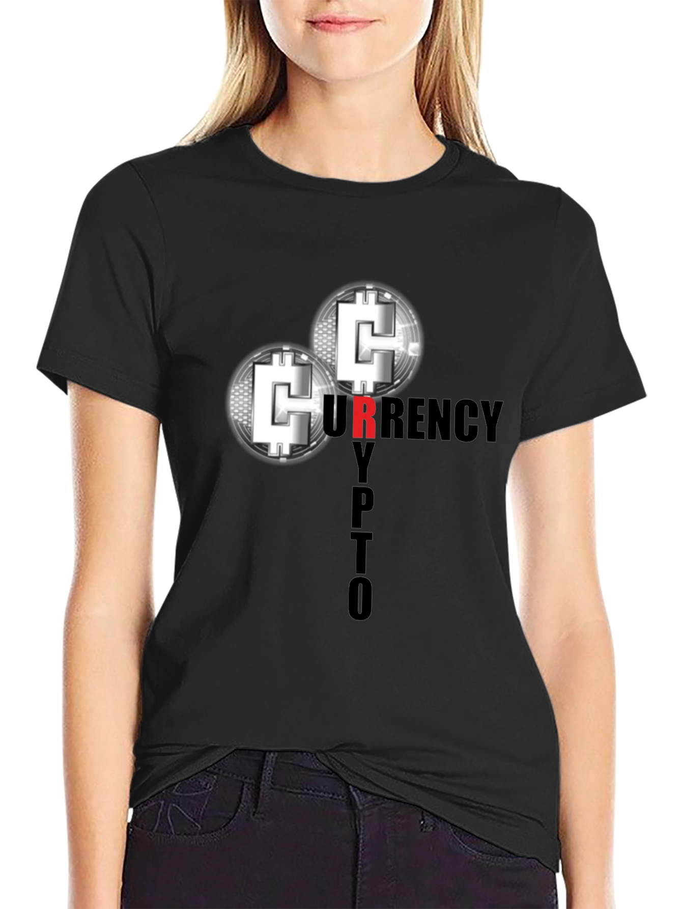 Crypto Currency Black T-Shirt