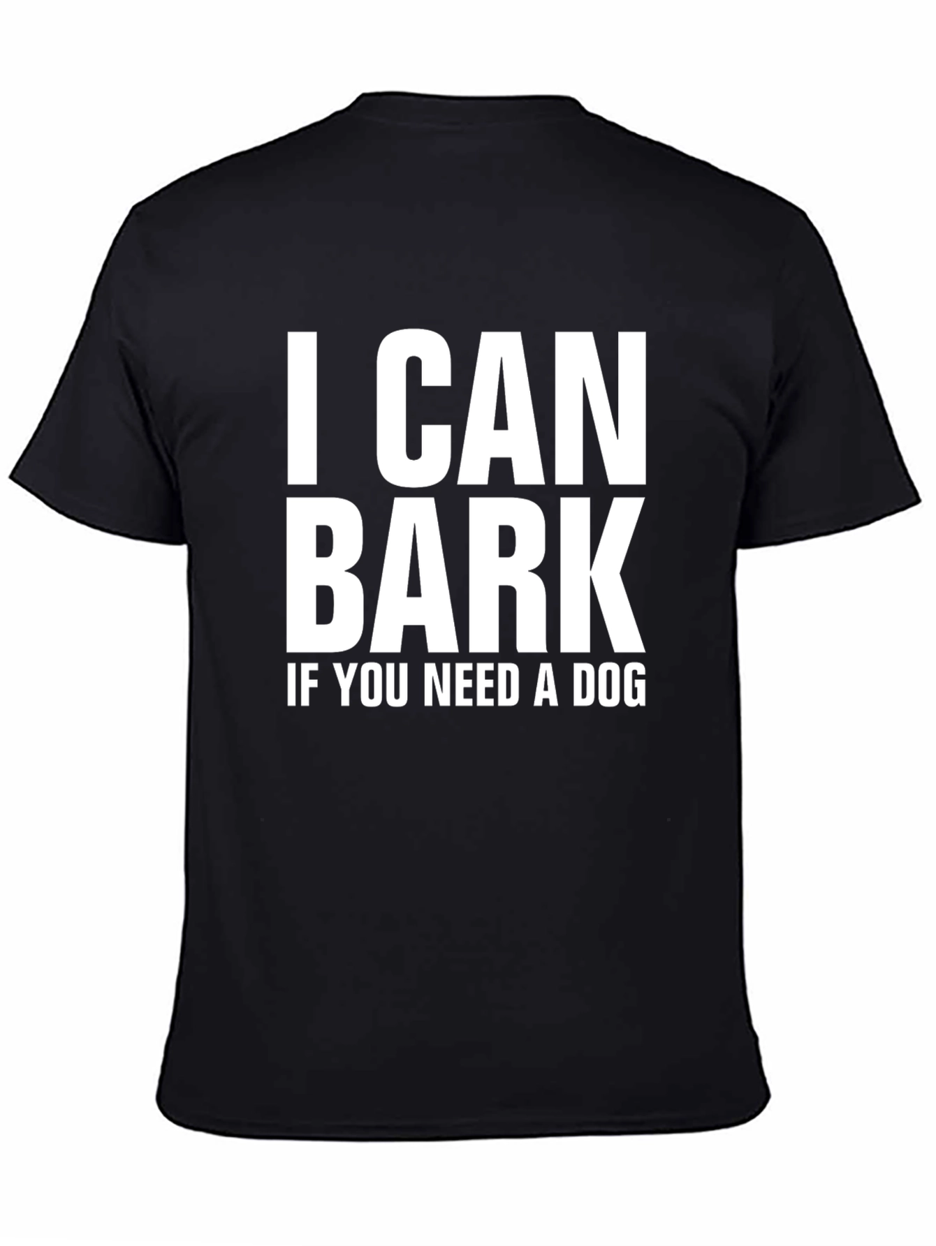 I Can Bark Funny Graphic Tee