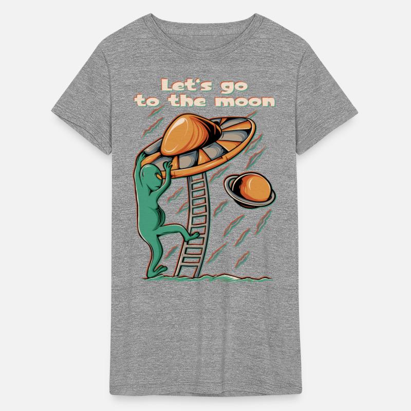 Lets Go to the Moon Alien UFO