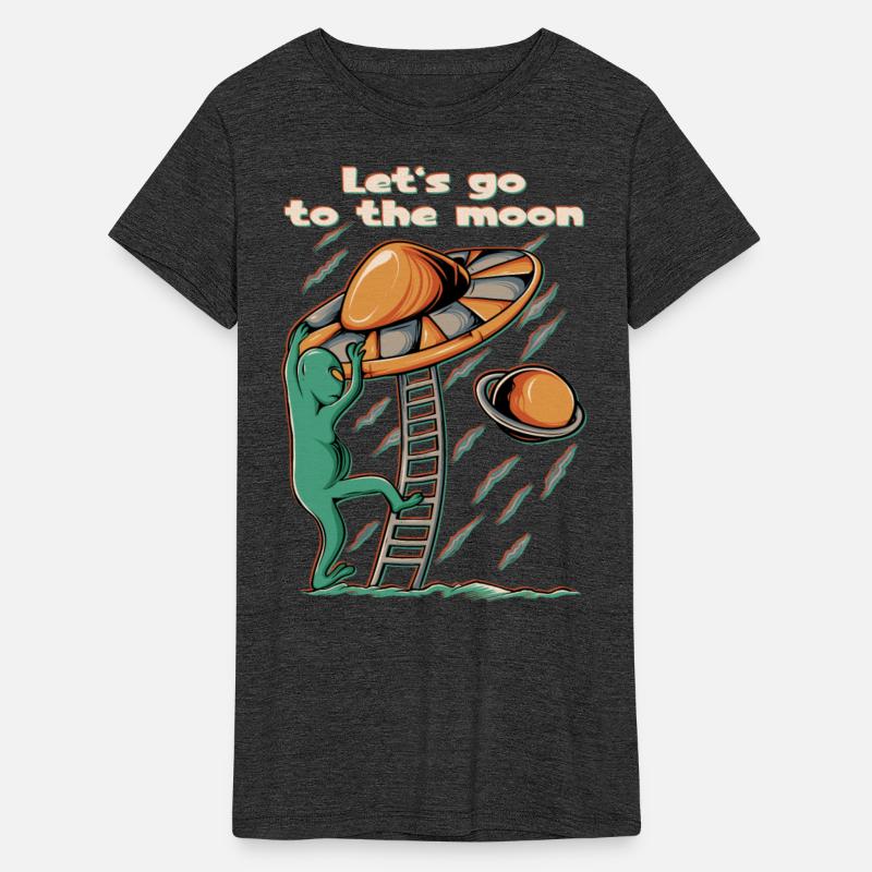 Lets Go to the Moon Alien UFO
