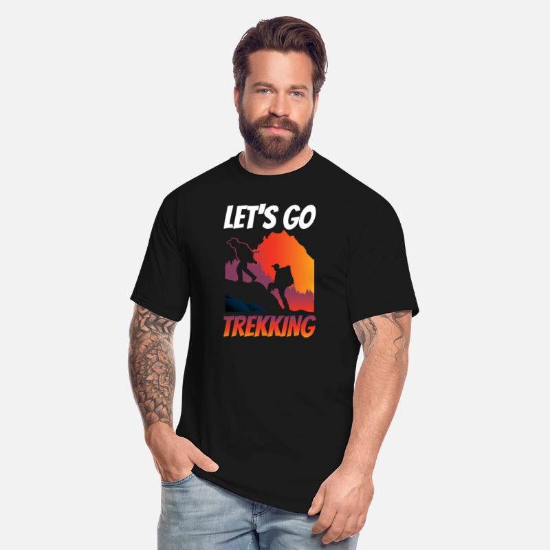 Let's Go Trekking Hiking Hike Hiker Lover