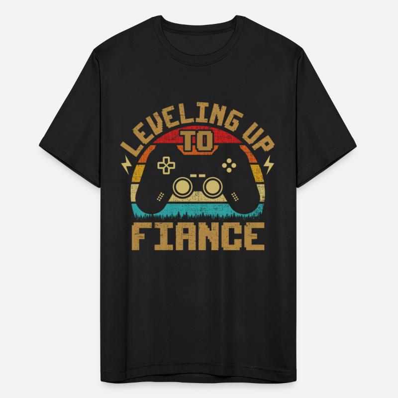 Leveled Up To Fiance Gamer Newly Engaged Couple