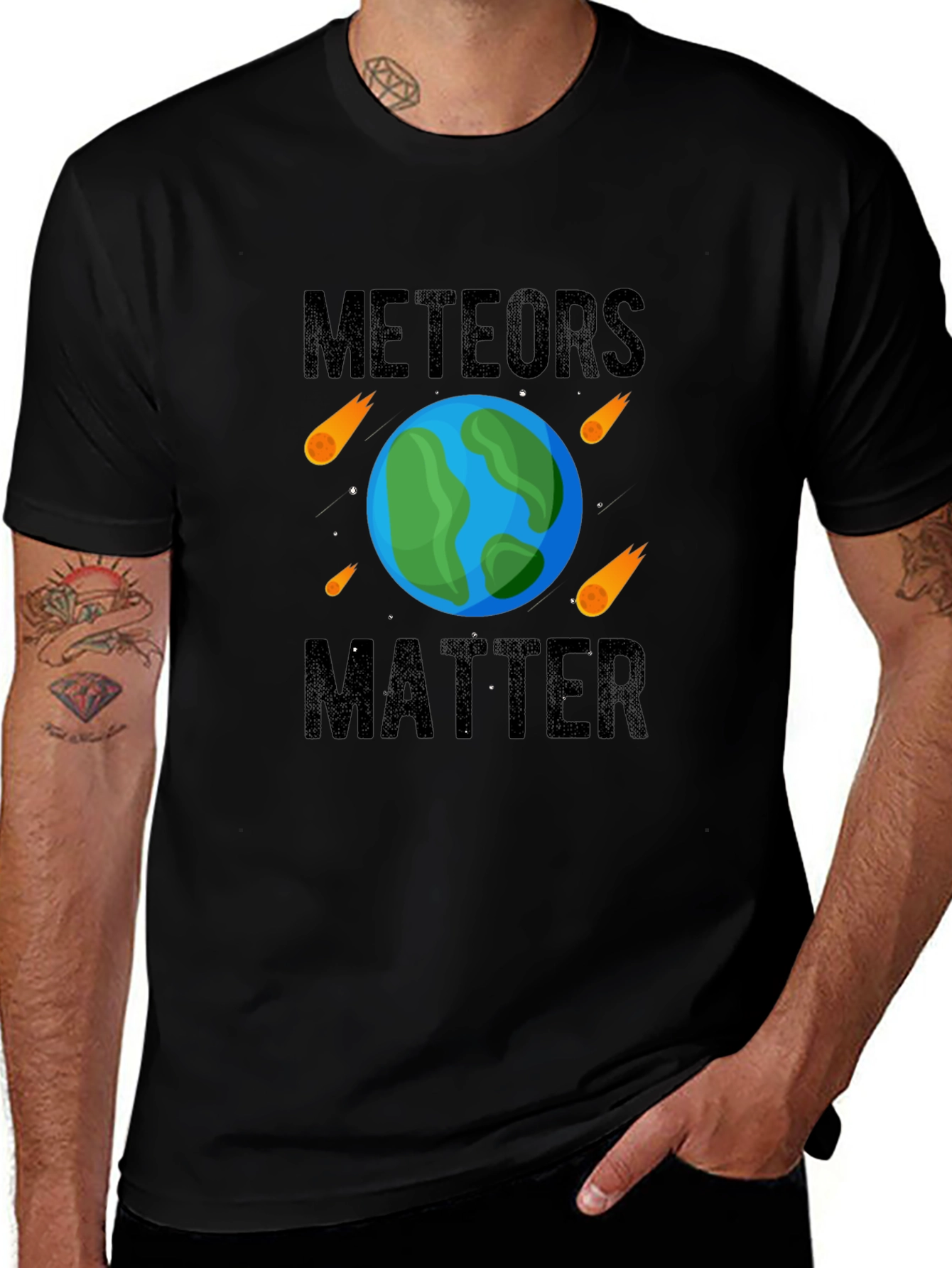 Meteors Matter Graphic T-Shirt