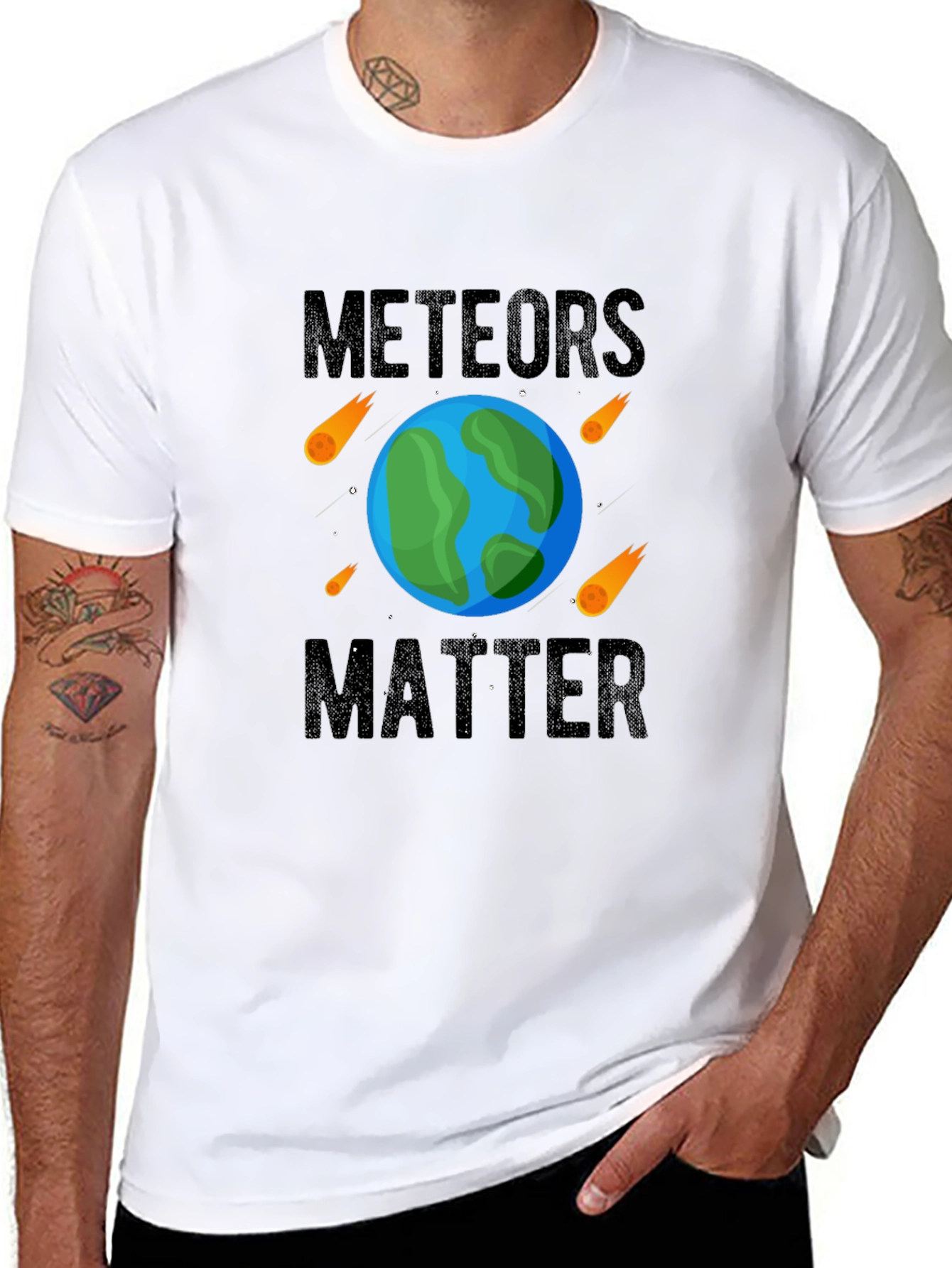 Meteors Matter Graphic T-Shirt