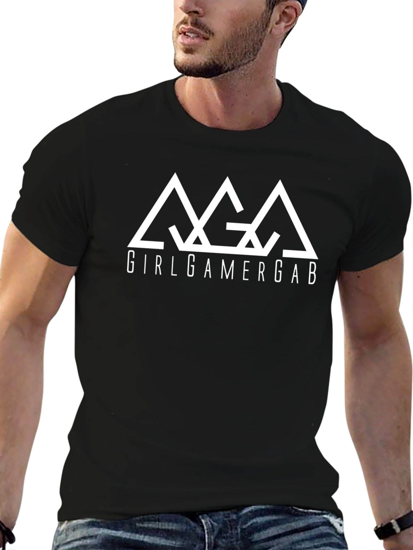 GirlGamerGab Black T-Shirt Graphic Tee