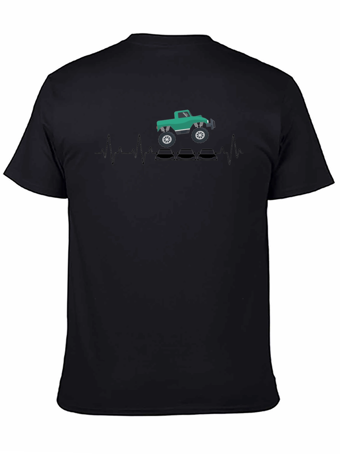 Monster Truck Heartbeat T-Shirt