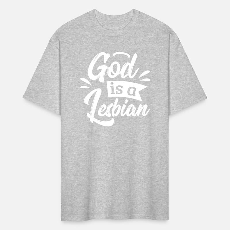 LGBT Gay Pride Lesbian God is a Lesbian white