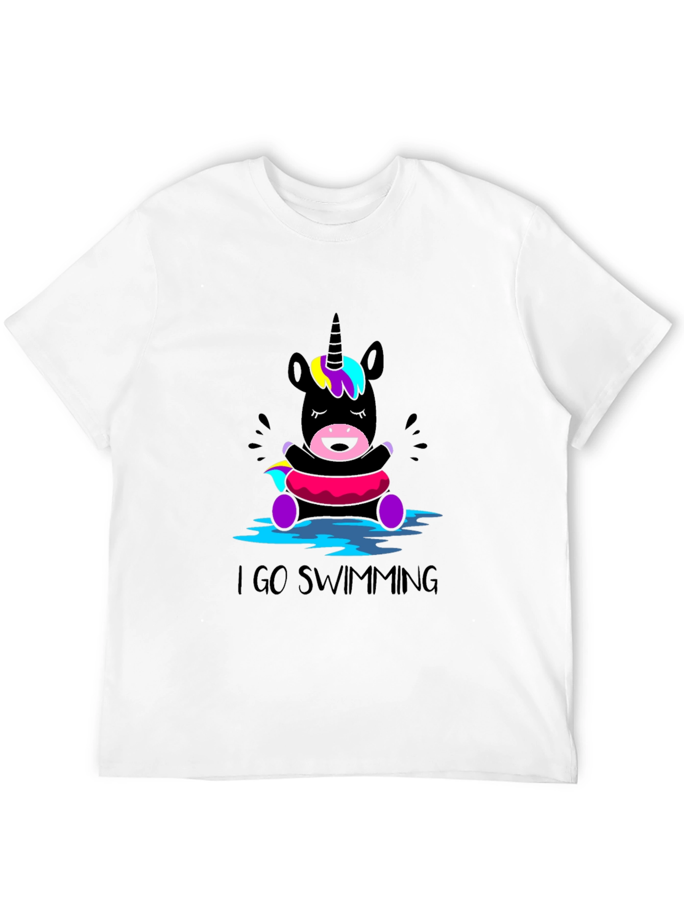 Unicorn Swimming T-Shirt