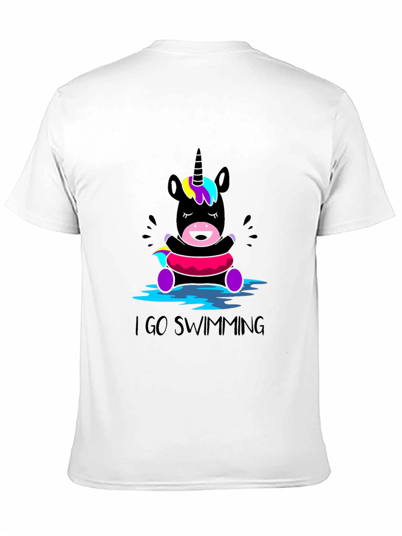 Unicorn Swimming T-Shirt
