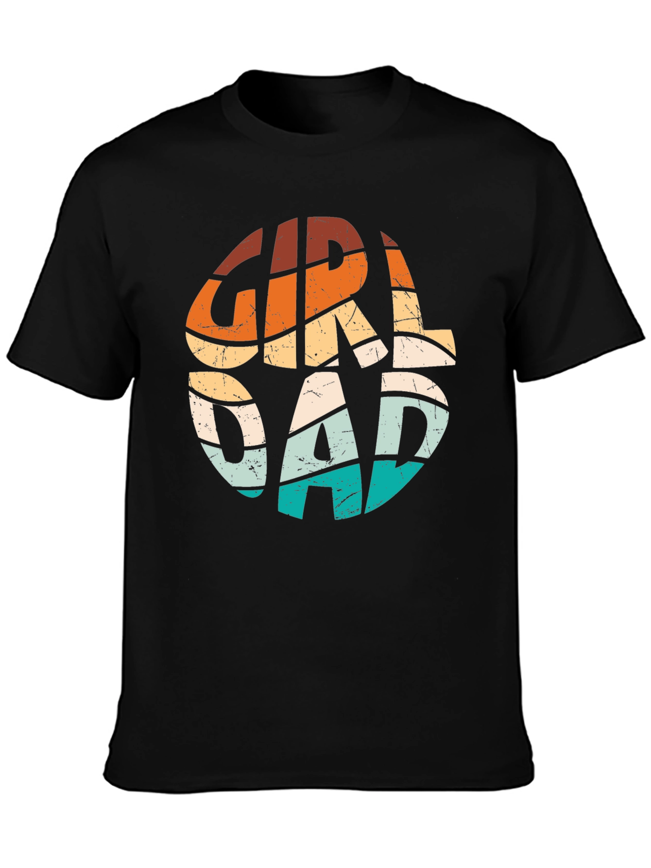 Girl Dad Retro T-Shirt