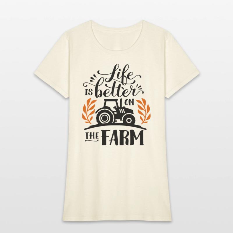 LIFE IS BETTER ON THE FARM RANCH gift for farmers