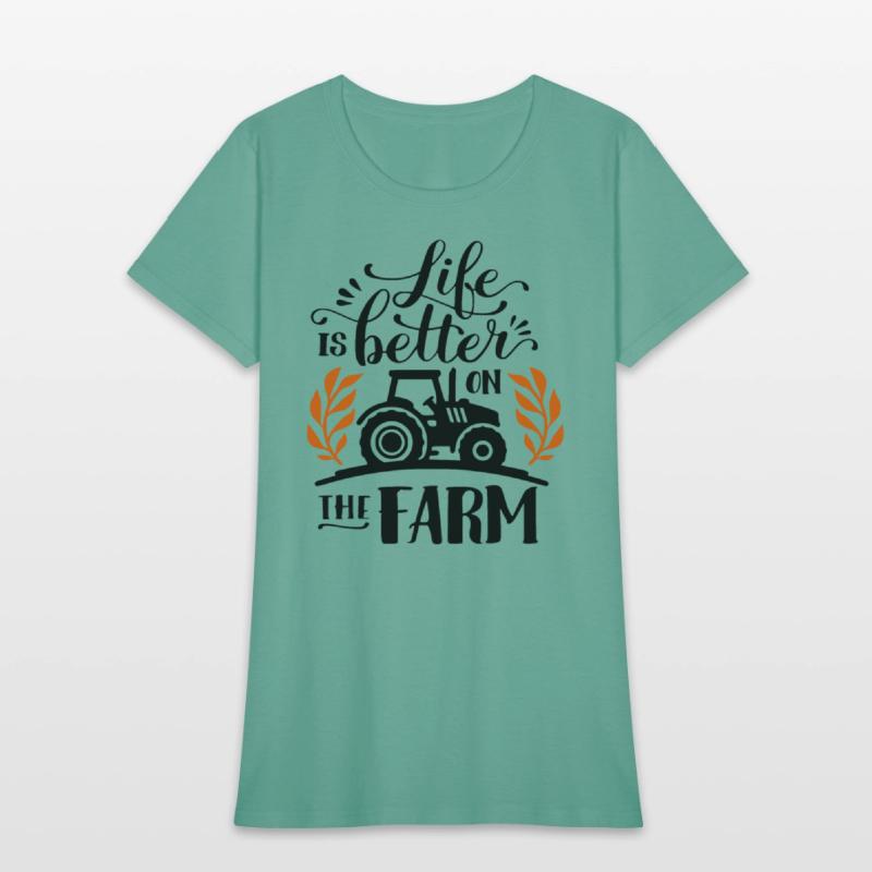 LIFE IS BETTER ON THE FARM RANCH gift for farmers