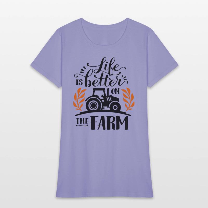 LIFE IS BETTER ON THE FARM RANCH gift for farmers