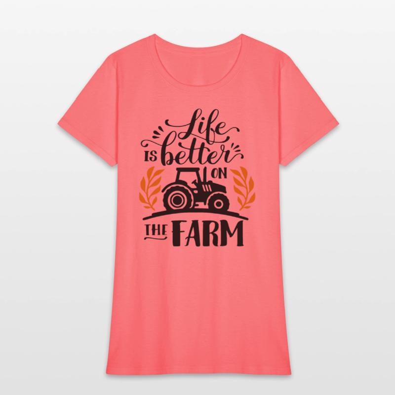 LIFE IS BETTER ON THE FARM RANCH gift for farmers