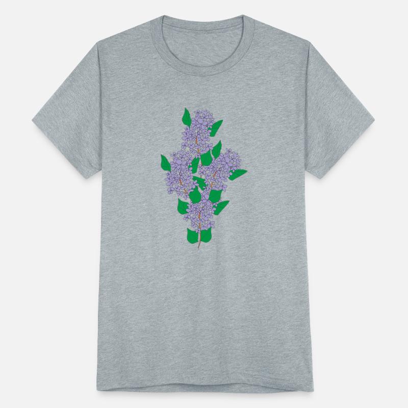 Lilac Flower T ShirtLilac T Shirt by Alekvik