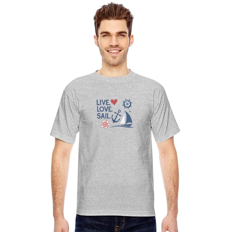 Live Love Sail-Maritime's Sail Motif