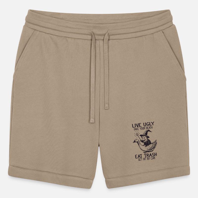 Live Ugly Fake Your Death Eat Trash Shirt – Funny