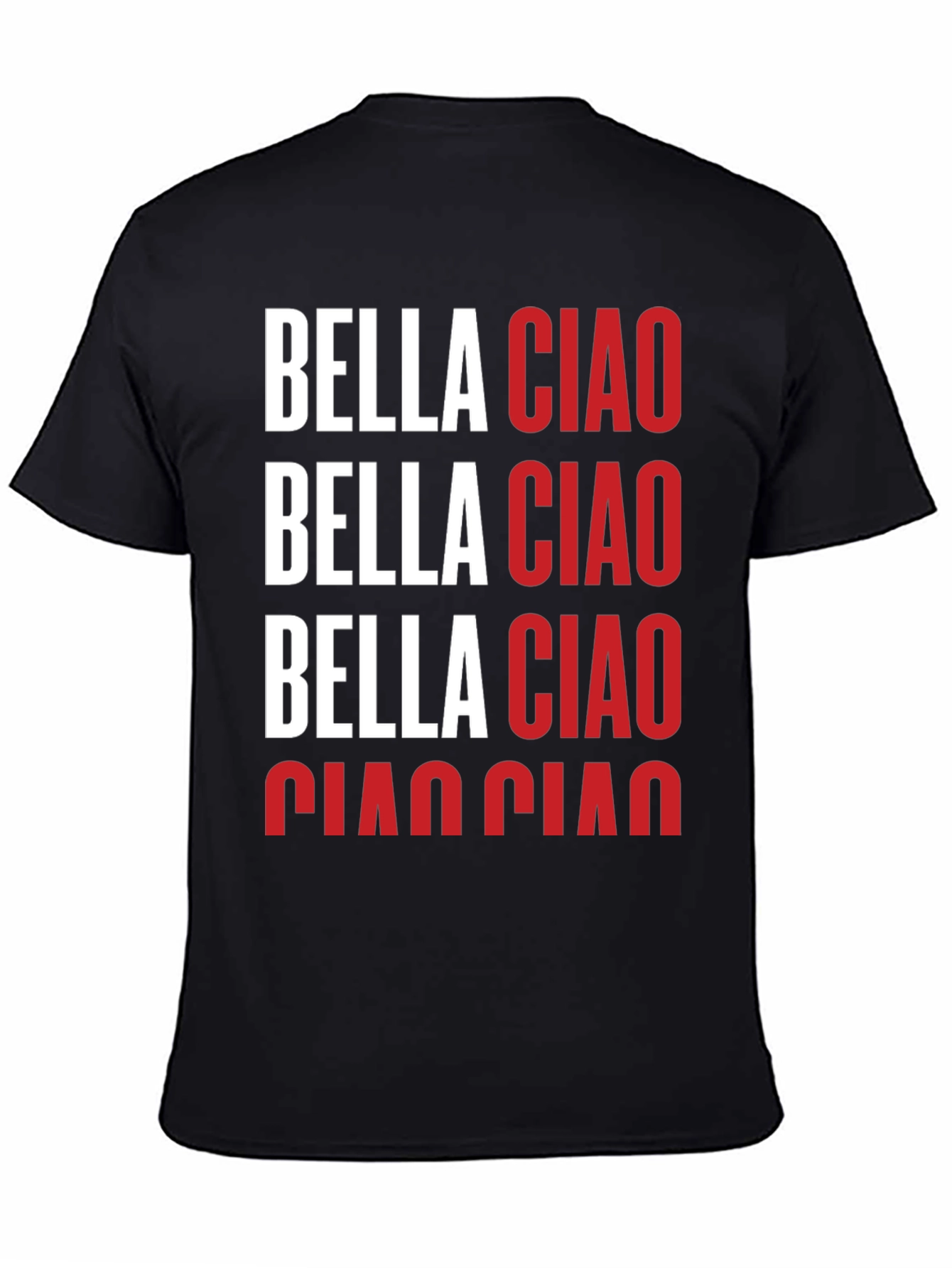 Bella Ciao T-Shirt - Italian Phrase Graphic Tee